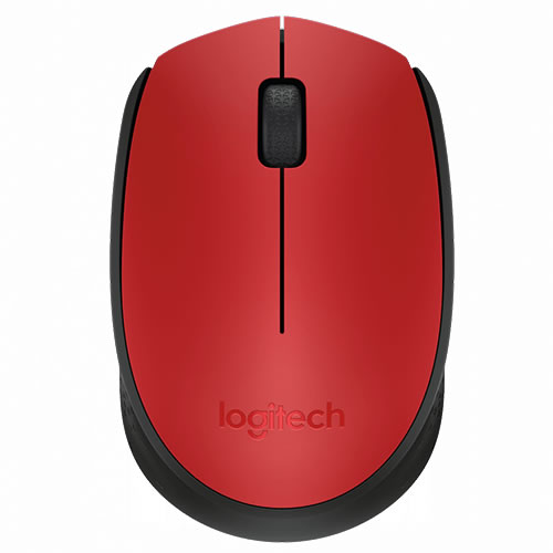 MOUSE WIRELESS M171 ROSSO OPTICAL USB